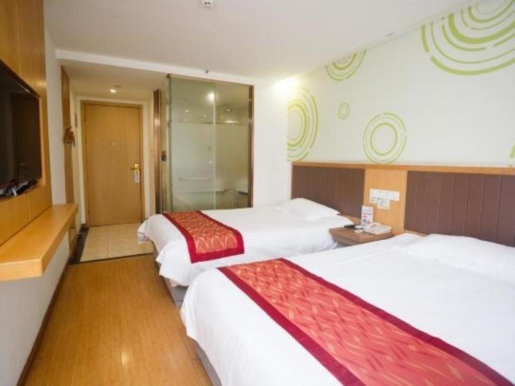 Greentree Inn Zhejiang Ningbo South Railway Station Express Hotel Eksteriør bilde