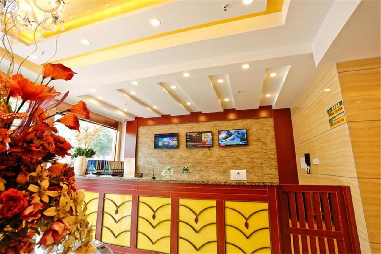 Greentree Inn Zhejiang Ningbo South Railway Station Express Hotel Eksteriør bilde